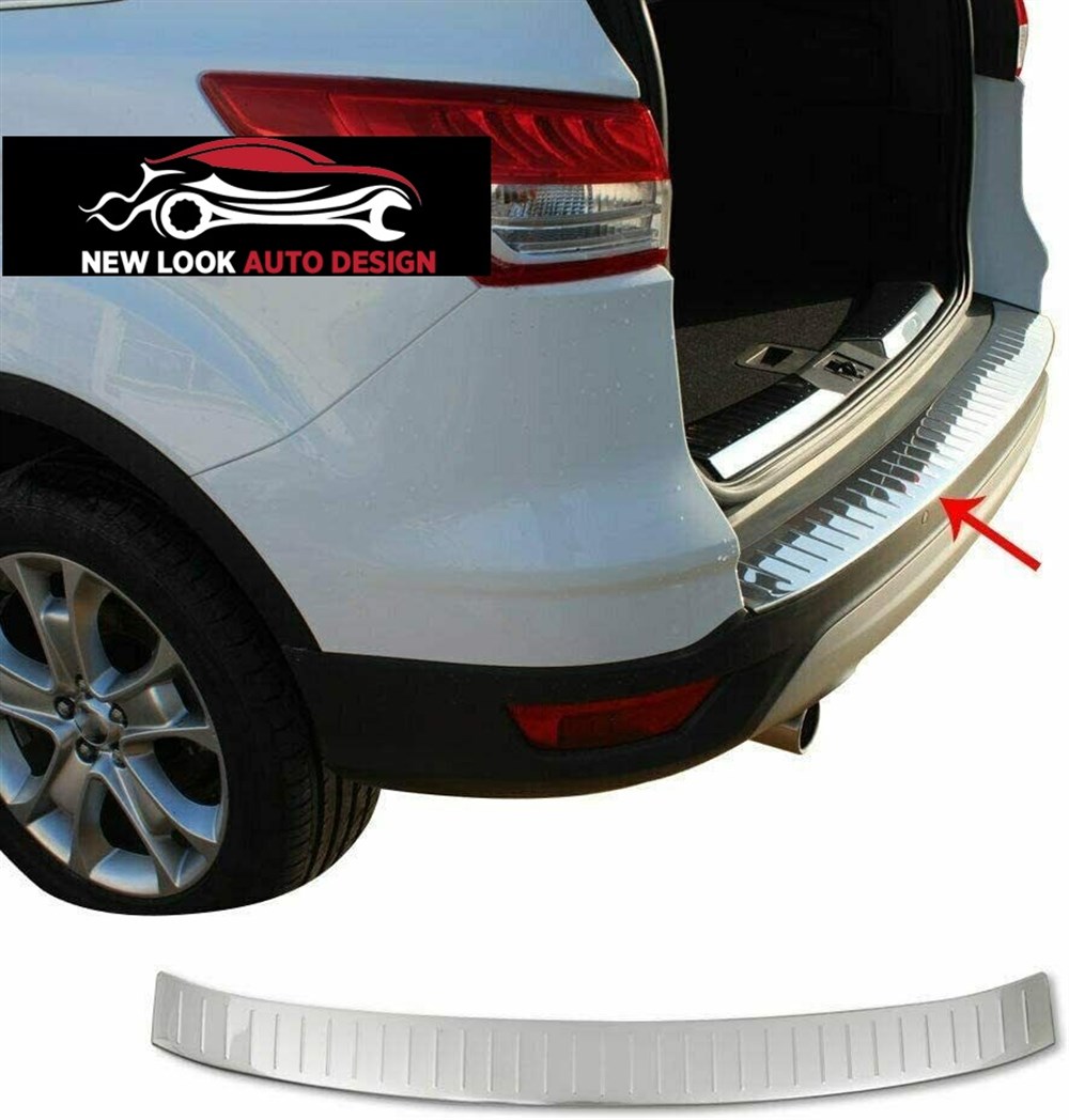 FORD KUGA 2005-2013 CHROME S.STEEL REAR BUMPER PROTECTOR GUARD COVER - Image 4