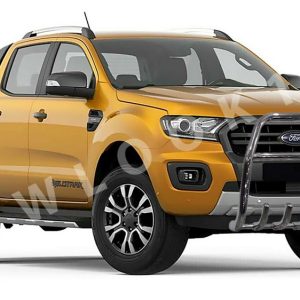 Ford Ranger Chrome AXLE NUDGE A-BAR, BULL BAR 2006 – 2011