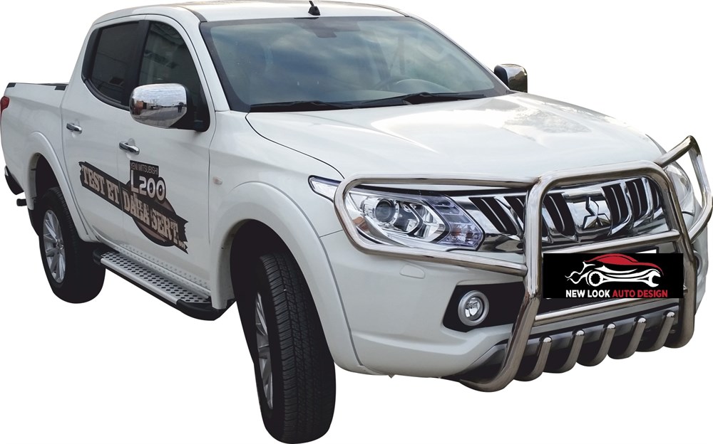 FORD RANGER RUNNING BOARD STEP BAR SIDE STEPS BAR BOARD 2012 ONWARD - Image 3