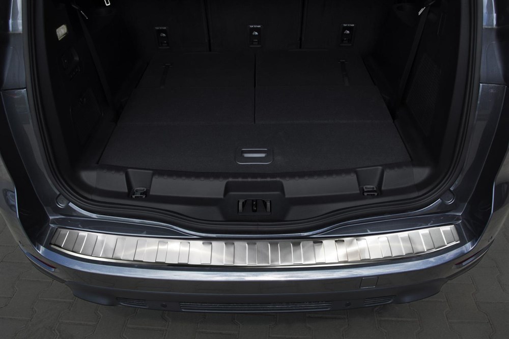 FORD S-MAX 2006-2014 CHROME S.STEEL REAR BUMPER PROTECTOR GUARD COVER - Image 4
