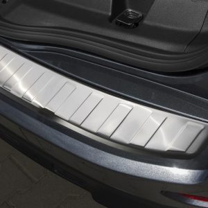 FORD S-MAX 2006-2014 CHROME S.STEEL REAR BUMPER PROTECTOR GUARD COVER
