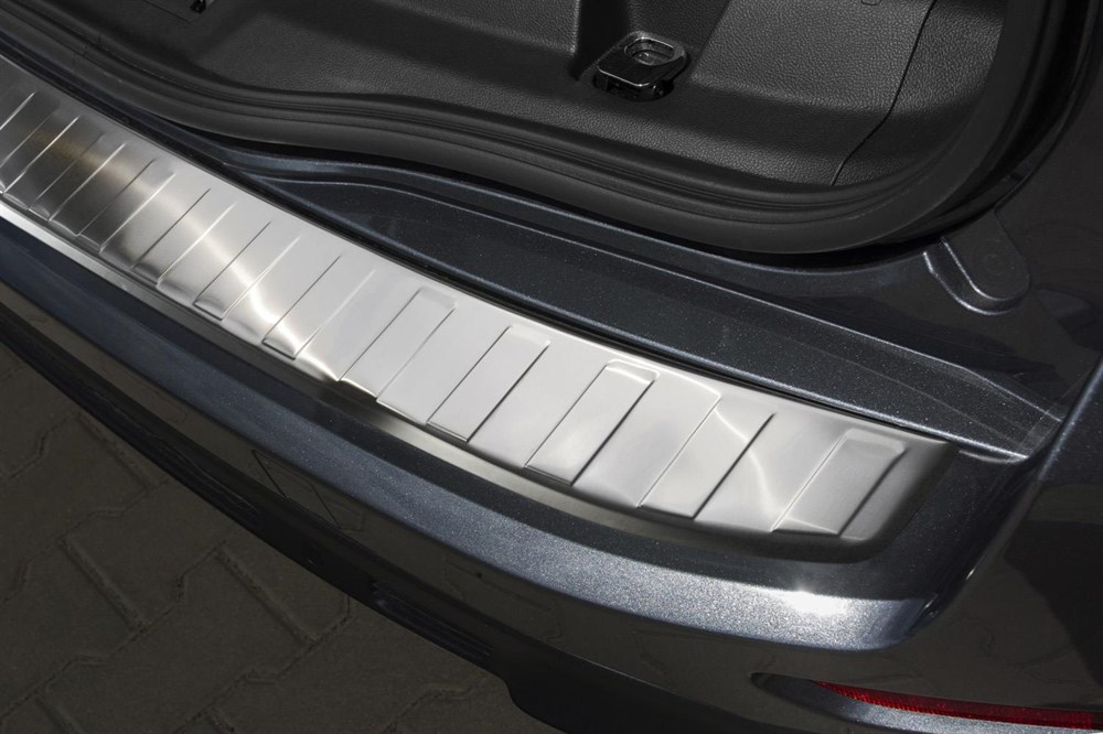 FORD S-MAX 2006-2014 CHROME S.STEEL REAR BUMPER PROTECTOR GUARD COVER