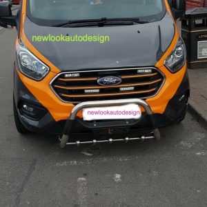 FORD TRANSIT CUSTOM AXLE NUDGE A-BAR, BULL BAR 2012 ONW