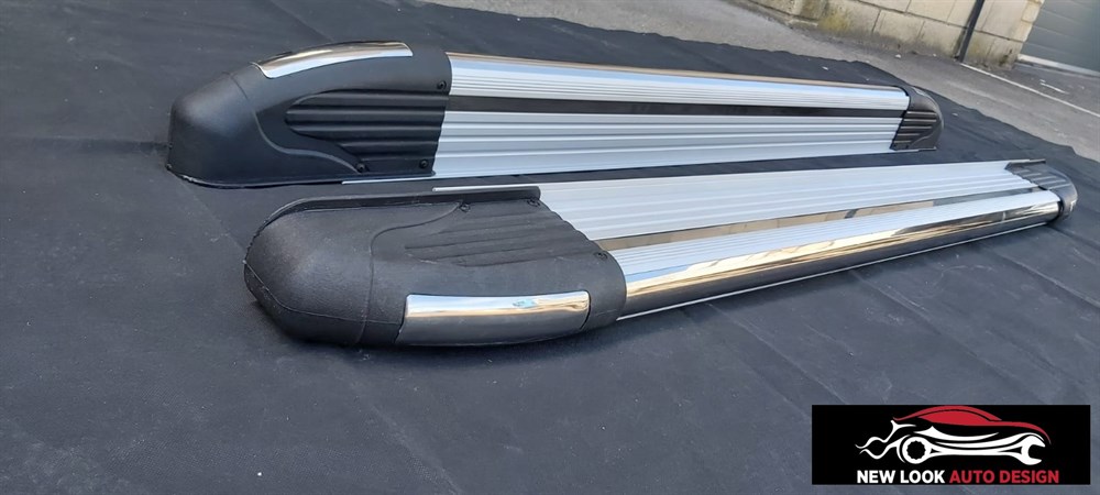 HYUNDAI TUSCAN 2004-2009 RUNNING BOARD STEP BAR SIDE STEPS BAR BOARD