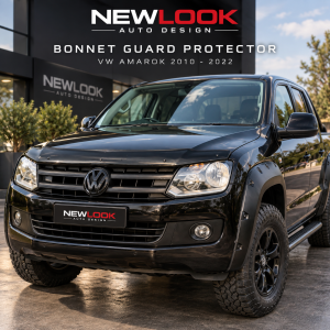 VW Amarok 2010–2022 Black Bonnet Guard Protector