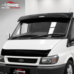 FORD TRANSIT MK6 MK7 2002-2013 ABS Black Sun Visor Acrylic