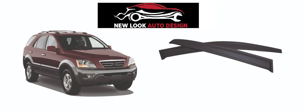 Kia Sorento Wind Deflectors 2007-2014 4 PC - Image 3