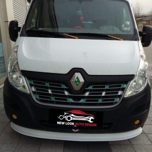 LOWER FRONT ABS SPLITTER SPOILER BUMPER VAUXHALL VIVARO/RENAULT TRAFIC 2014+