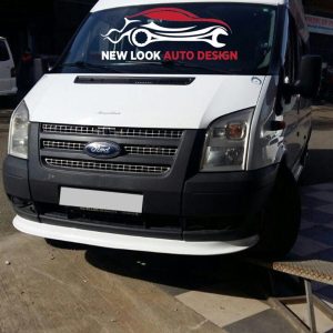 LOWER FRONT ABS SPLITTER SPOILER BUMPER LIP FORD TRANSIT 2002+