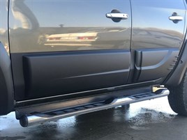 MATTE BLACK BODY CLADDING SIDE DOOR FOR MITSUBISHI L200 - Image 2
