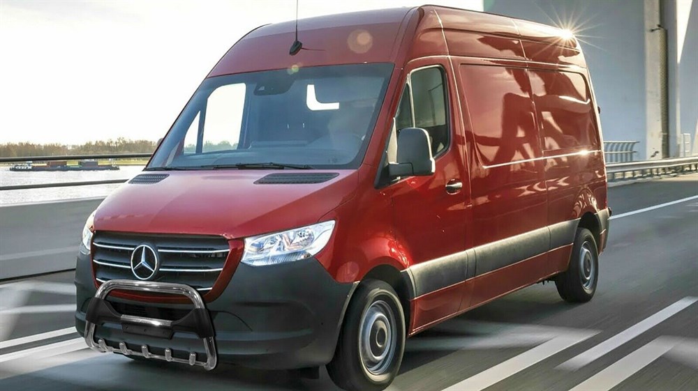 MERCEDES SPRINTER AXLE NUDGE A-BAR, BULL BAR 2007-2014 - Image 5