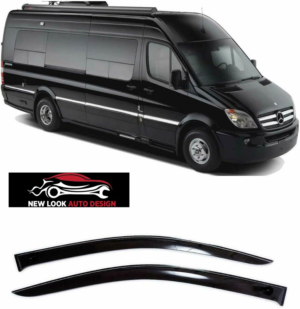 Mercedes Sprinter Wind Deflectors 2006-2019 2 PC - Image 6