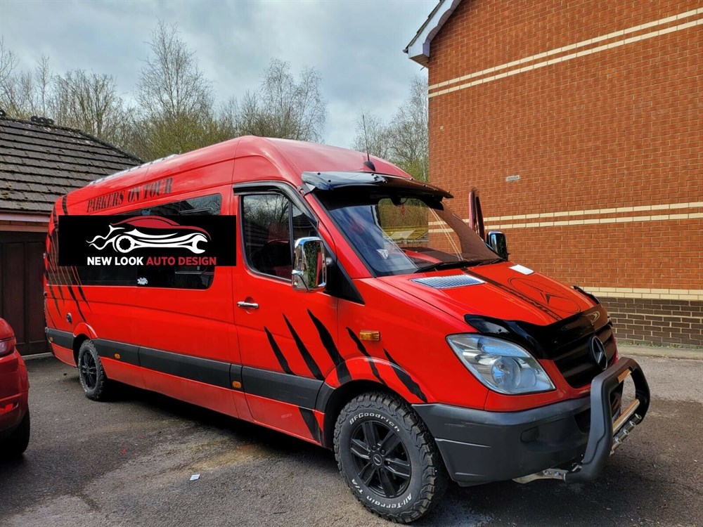 Mercedes Sprinter Wind Deflectors 2006-2019 2 PC - Image 5