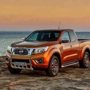 Nissan Navara Chrome AXLE NUDGE A-BAR, BULL BAR 2005 – 2016