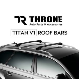 NISSAN NAVARA (D23) PICKUP 2015 BLACK LOCKABLE ROOF RACK CROSS BAR