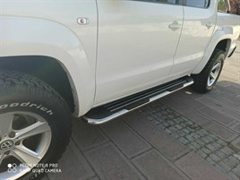 OEM STYLE RUNNING BOARDS/ SIDE STEPS - PAIR FOR ISUZU D-MAX DOUBLE CAB 2012+ - Image 2
