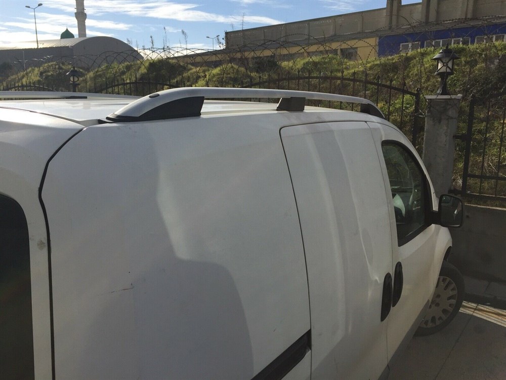 PEUGEOT BIPPER CITROEN NEMO FIAT FIORINO ALUMINIUM ROOF RAIL BARS RACKS 2008 ONW - Image 3