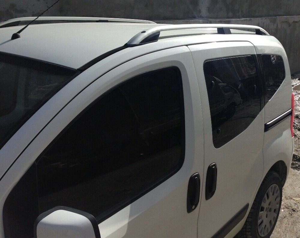 PEUGEOT BIPPER CITROEN NEMO FIAT FIORINO ALUMINIUM ROOF RAIL BARS RACKS 2008 ONW