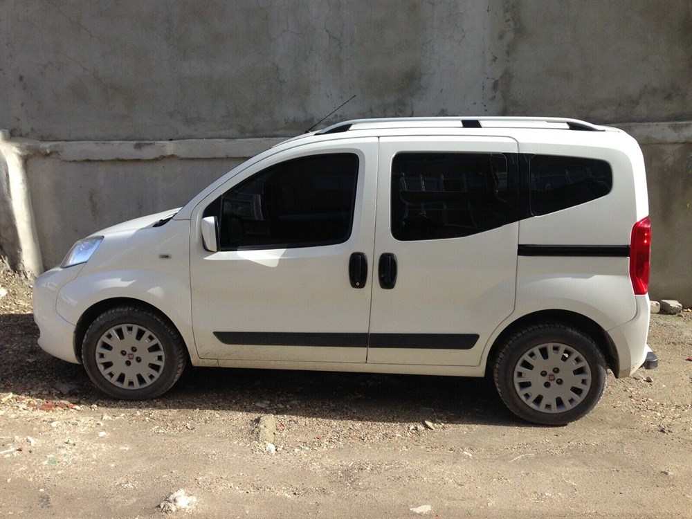 PEUGEOT BIPPER CITROEN NEMO FIAT FIORINO ALUMINIUM ROOF RAIL BARS RACKS 2008 ONW - Image 2