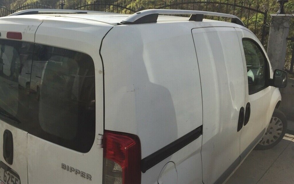 PEUGEOT BIPPER CITROEN NEMO FIAT FIORINO ALUMINIUM ROOF RAIL BARS RACKS 2008 ONW - Image 5