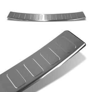 PEUGEOT EXPERT LWB 2016+ CHROME S.STEEL REAR BUMPER PROTECTOR GUARD COVER