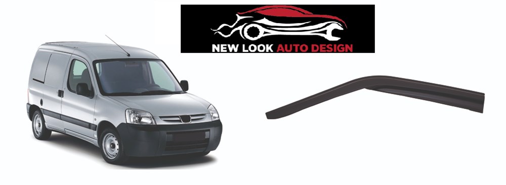 Peugeot Partner Tepee Avant Window Deflectors 2008-2018 2PC