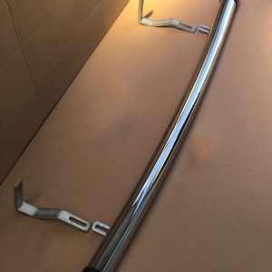 Rear Bumper Bar For Renault Kangoo 2018-2020 Polished Stainless Steel Guard