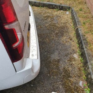 Rear Bumper Bar For Vauxhall Combo 2012-2020 Polished Stainless Steel Guard
