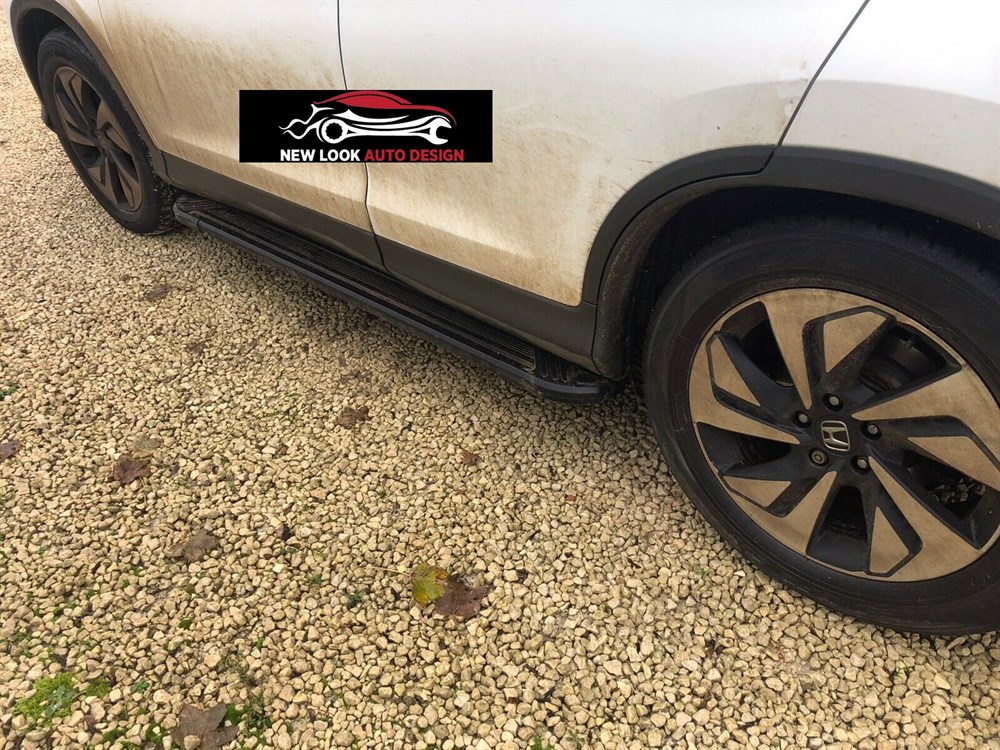 RENAULT KANGO 2008+ RUNNING BOARD STEP BAR SIDE STEPS BAR BOARD BLACK