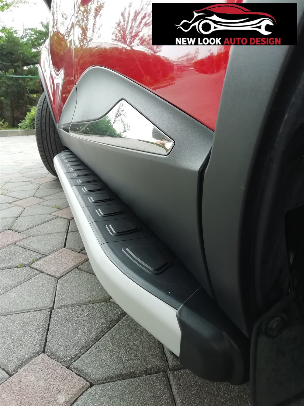 RENAULT KANGOO 2007 ONWALUMINIUM SIDE STEPS RUNNING BOARD SIDE BARS - Image 4