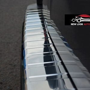 RENAULT TRAFIC 2001-2014 CHROME S.STEEL REAR BUMPER PROTECTOR GUARD COVER