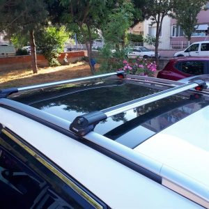 RENAULT TRAFIC ROOF RAILS ROOF BARS OEM QUALITY SILVER 2001-2015 LWB