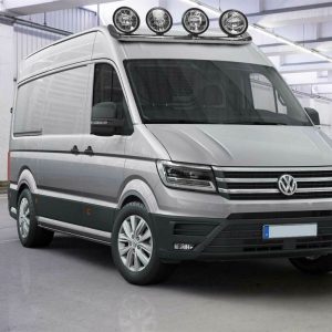 Roof Bar For Mercedes Sprinter 2014 - 2019 Stainless Steel Spot Lamps Light Bar