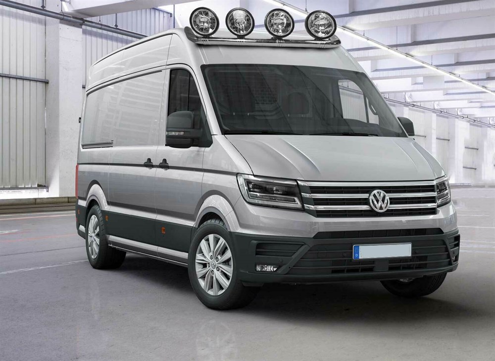 Roof Bar + Jumbo Spot Lamps For Iveco Daily 2014+ Steel Light Bar - Image 4