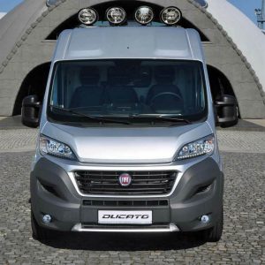 Roof Bar + Jumbo Spot Lamps For Iveco Daily 2014+ Steel Light Bar