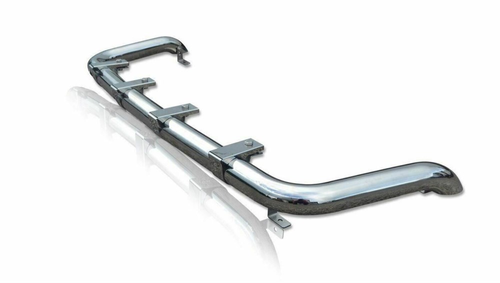 Roof Bar + Jumbo Spot Lamps For Renault Master 2010+ Stainless Steel Light Bar - Image 5