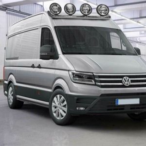 Roof Bar VW Crafter 2006-2019 Stainless Spot Light Bar