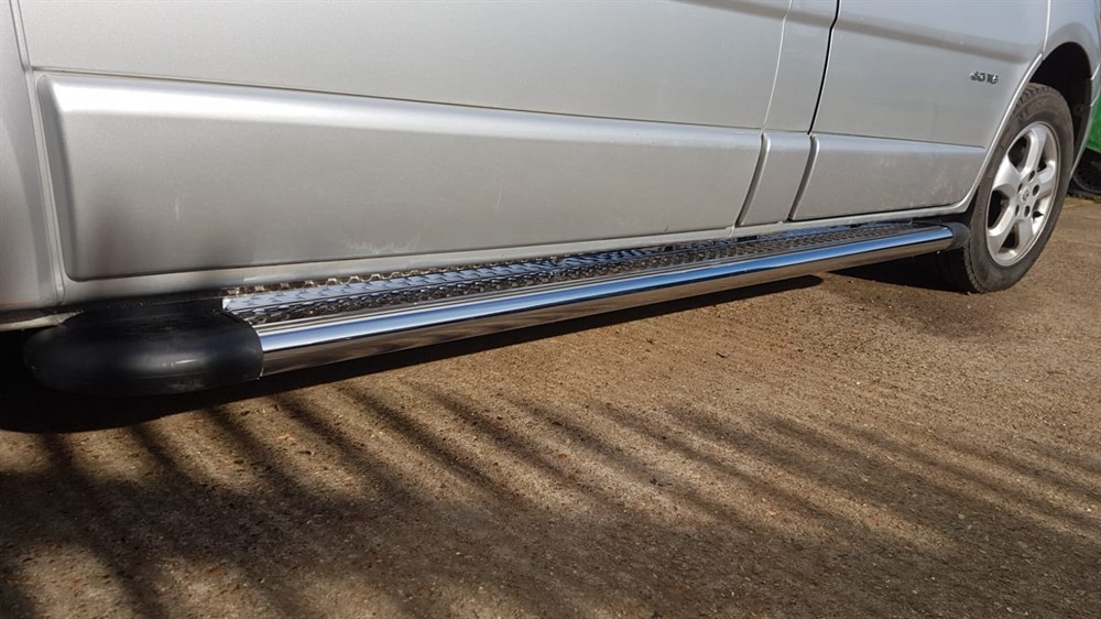 Side Step Bars For Fiat Doblo 2010-2020 - Image 3