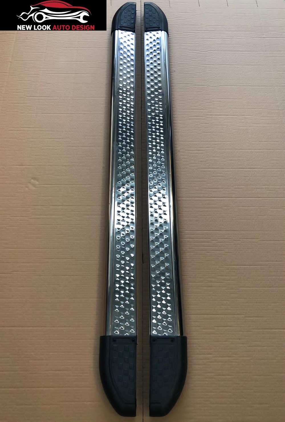Side Step Bars For Fiat Doblo 2010-2020 - Image 2