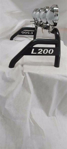 Sport Roll Bar + Jumbo Spots x4 For Mitsubishi L200 2015-2019 - Image 5