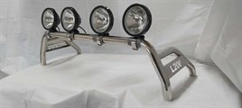 Sport Roll Bar + Jumbo Spots x4 For Mitsubishi L200 2006 – 2015 - Image 6