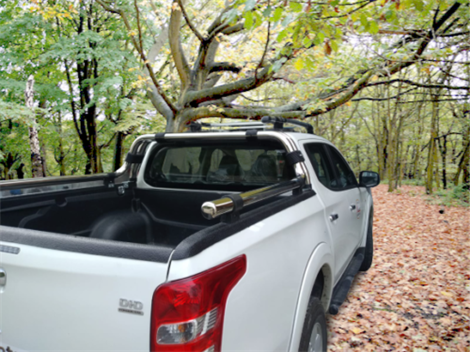 STAINLESS STEAL OCTOPUS ROLL- BAR FITS MITSUBISHI L200 2015-2019