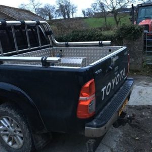 Stainless Steel Roll-bar Bar Fits ISUZU D-Max 2012-2017