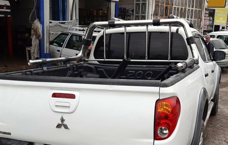 Stainless Steel Roll-bar Bar Fits Mitsubishi L200 2006-2015