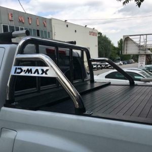 Stainless Steel Roll-bar Bar WITH WINDOW GUARD Fits ISUZU D-Max 2012-2017