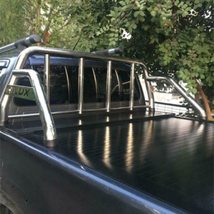 Stainless Steel Roll-bar Bar WITH WINDOW GUARD Fits Toyota Hilux 2015-2018