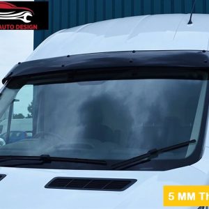Sun Visor Black Acrylic for PEUGEOT BOXER 2014 +