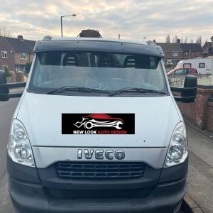 Sun Visor Black Acrylic IVECO 2002-2010