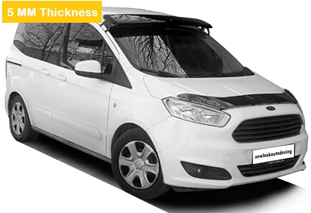 Sun Visor Black and Bug Guard for FORD CUSTOM 2012-2017 - Image 5