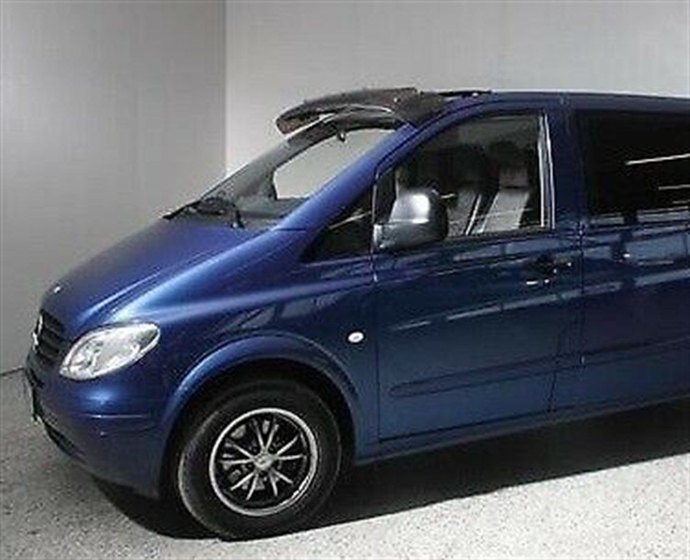 Sun Visor Solid Black Acrylic 2004+ For Mercedes Vito - Image 5